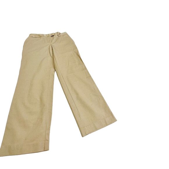NWT LL BEAN Tan STRAIGHT LEG PANTS - Picture 4 of 12